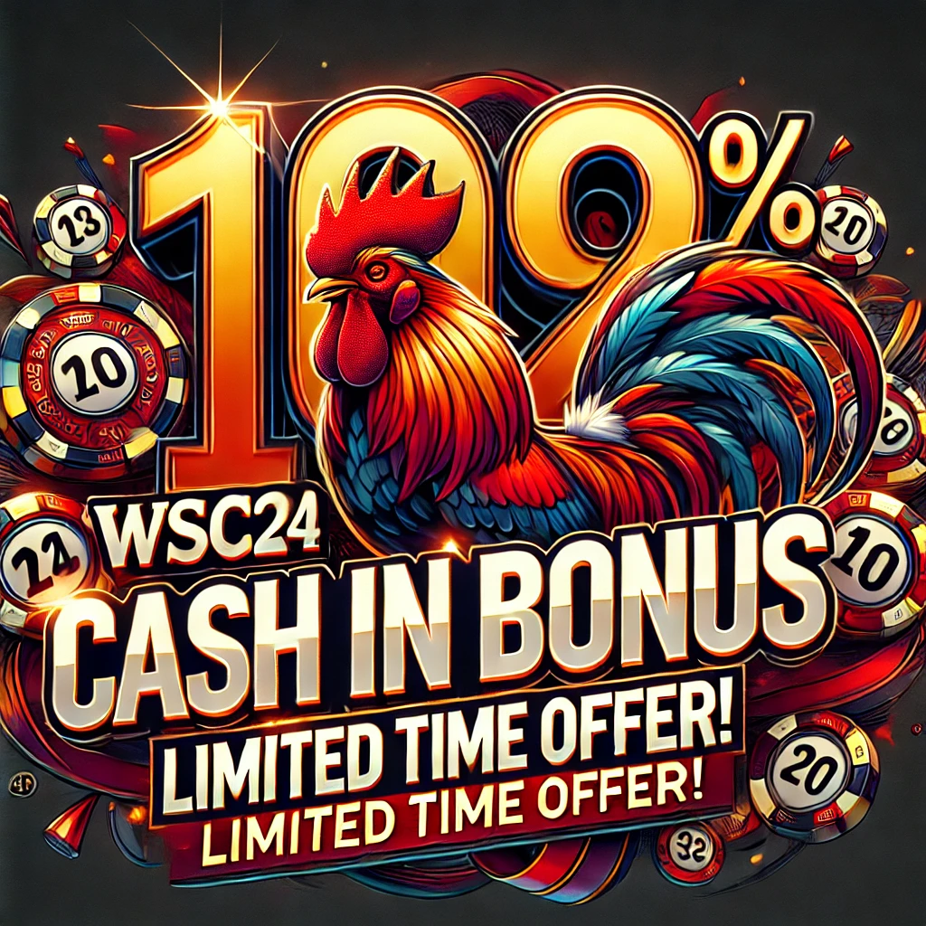 WSC24 10% Cash In Bonus – Limited Time Offer!